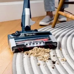 Shark - Stratos UltraLight Corded Stick Vacuum With DuoClean PowerFins HairPro, Self-Cleaning Brushroll, Odor Neutralizer - Navy -Appliance Shop 00037bd0 9dc5 55fc 9a47 c070b7752873