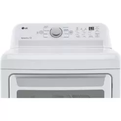 LG - 7.3 Cu. Ft. Smart Gas Dryer With Sensor Dry - White 22 LG - 7.3 Cu. Ft. Smart Gas Dryer With Sensor Dry - White -Appliance Shop 00a1a7c4 cb91 5b9a 8583 8fbe6d0c0700