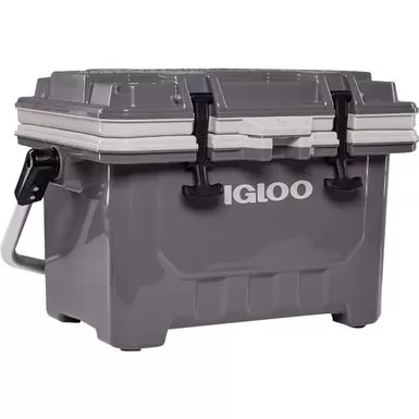 Igloo - IMX 24 Quart Cooler - Gray 11 Igloo - IMX 24 Quart Cooler - Gray - Image 9