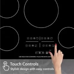 Equator 30" Built-in Induction Cooktop 4 Burner - Black -Appliance Shop 01a5f6d4 5490 4bb8 a39b 89df1e9cb091