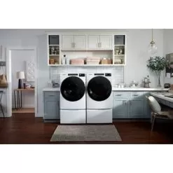 Whirlpool - 4.5 Cu. Ft. High-Efficiency Stackable Front Load Washer With Steam And Tumble Fresh - White -Appliance Shop 0200cafd 3ba3 5904 8a85 94249ba1bf67