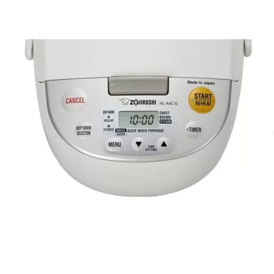 Zojirushi NL-AAC10 Micom Rice Cooker (Uncooked) And Warmer 5.5 Cups/1.0-Liter - Zojirushi Micom Rice Cooker And Warmer 5 Zojirushi NL-AAC10 Micom Rice Cooker (Uncooked) And Warmer 5.5 Cups/1.0-Liter - Zojirushi Micom Rice Cooker And Warmer - Image 3
