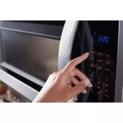 Whirlpool - 1.7 Cu. Ft. Over-the-Range Microwave - Stainless Steel -Appliance Shop 02b5ffb7 4132 53f6 828f 22d3f72a4855