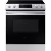 Samsung - 6.3 Cu. Ft. Front Control Slide-In Electric Range With Wi-Fi, Fingerprint Resistant - Stainless Steel -Appliance Shop 02b69e30 e6ea 5d5c 9de2 da29b308c143