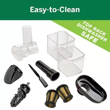 Omega - Cold Press 365, 150W, Horizontal Slow Masticating Juicer - White 4 Omega - Cold Press 365, 150W, Horizontal Slow Masticating Juicer - White - Image 2