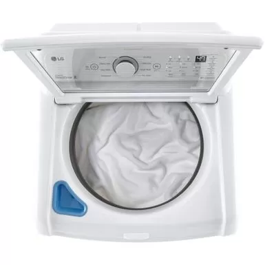 LG - 4.5 Cu. Ft. Smart Top Load Washer With Vibration Reduction And TurboDrum Technology - White 16 LG - 4.5 Cu. Ft. Smart Top Load Washer With Vibration Reduction And TurboDrum Technology - White - Image 14