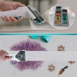 Shark - CarpetXpert With Stainstriker Technology Corded Upright Deep Carpet And Upholstery Cleaner With Built-in Spot Remover - White -Appliance Shop 03140881 0def 517c 8d53 5b2bb4561ecb