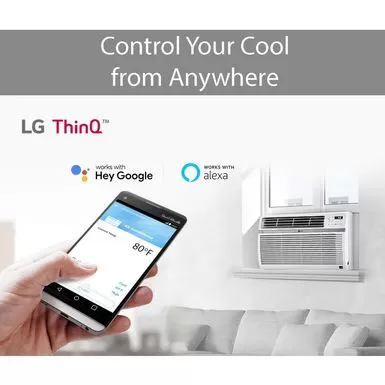 LG 18,000 BTU Window Air Conditioner W/Wifi Controls 4 LG 18,000 BTU Window Air Conditioner W/Wifi Controls - Image 2