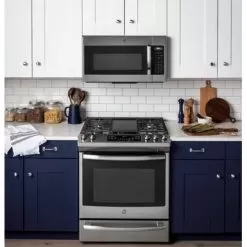 GE - 1.9 Cu. Ft. Over-the-Range Microwave With Sensor Cooking - Stainless Steel 19 GE - 1.9 Cu. Ft. Over-the-Range Microwave With Sensor Cooking - Stainless Steel -Appliance Shop 03fc39a1 7306 52e5 b7d9 501e503d0fbd