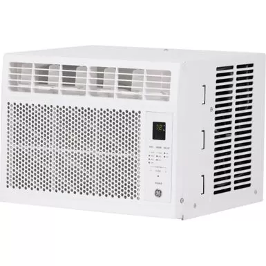 GE - 150 Sq. Ft. 5,000 BTU Window Air Conditioner With Remote - White 5 GE - 150 Sq. Ft. 5,000 BTU Window Air Conditioner With Remote - White - Image 3
