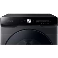 Samsung 5-Cu. Ft. Extra-Large Capacity Smart Dial Front Load Washer With CleanGuard, Brushed Black -Appliance Shop 04689bb6 06f1 4eda a60a 8e414c23ffe8