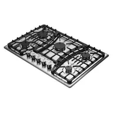 30 In. Gas Cooktop,Stainless Steel Gas Cooktop,NG/LPG Convertible Gas Burners - Silver 10 30 In. Gas Cooktop,Stainless Steel Gas Cooktop,NG/LPG Convertible Gas Burners - Silver - Image 8
