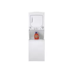 Ge Unitized Spacemaker 24" White Stack Washer With Electric Dryer -Appliance Shop 05ae8c02 87bd 4de1 b4de b35c85521e25
