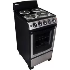 Danby DER202BSS 2.3 Cu. Ft. Free Standing Coil Stainless Steel Range