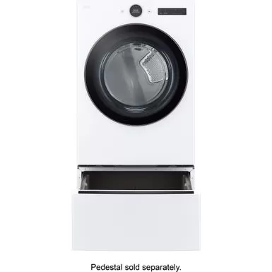 LG - 7.4 Cu. Ft. Smart Electric Dryer With Steam And Sensor Dry - White 13 LG - 7.4 Cu. Ft. Smart Electric Dryer With Steam And Sensor Dry - White - Image 11