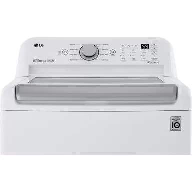 LG - 5.0 Cu. Ft. High-Efficiency Top Load Washer With 6Motion Technology - White 11 LG - 5.0 Cu. Ft. High-Efficiency Top Load Washer With 6Motion Technology - White - Image 9