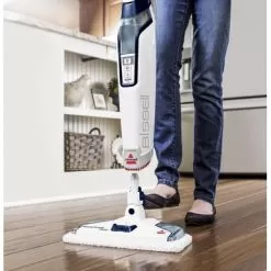 BISSELL - PowerFresh Deluxe Corded Steam Mop - Brite White/Saphire Waltz 18 BISSELL - PowerFresh Deluxe Corded Steam Mop - Brite White/Saphire Waltz -Appliance Shop 071afbc2 1fc8 5a5f 953d 804f5ef58eed