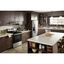 Whirlpool - 5.3 Cu. Ft. Freestanding Electric Range With Keep Warm Setting - Stainless Steel -Appliance Shop 0734f9b8 9373 5827 96d4 213fae434267