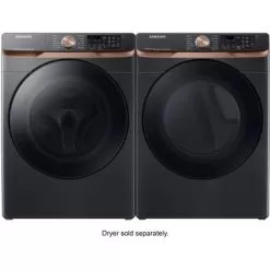 Samsung - 5.0 Cu. Ft. Extra Large Capacity Smart Front Load Washer With Super Speed Wash And Steam - Brushed Black 19 Samsung - 5.0 Cu. Ft. Extra Large Capacity Smart Front Load Washer With Super Speed Wash And Steam - Brushed Black -Appliance Shop 074ae51c 25a6 5a91 936e 236b0c97160c
