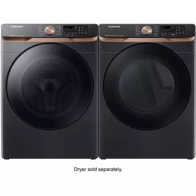 Samsung - 5.0 Cu. Ft. Extra Large Capacity Smart Front Load Washer With Super Speed Wash And Steam - Brushed Black 9 Samsung - 5.0 Cu. Ft. Extra Large Capacity Smart Front Load Washer With Super Speed Wash And Steam - Brushed Black - Image 7