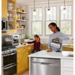 GE - Convection Toaster Oven With Air Fry - Stainless Steel -Appliance Shop 0773ca70 eb07 5b91 8e4a 5305a56e2296