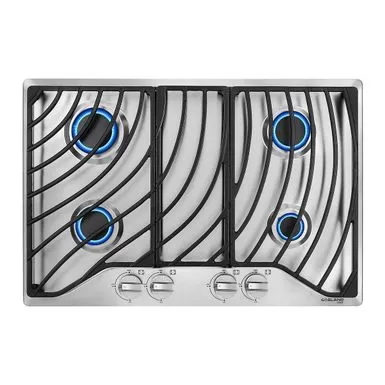 Gasland Chef 30" Gas Stovetop Stainless Steel 4 Italy Sabaf Burner Built-in Gas Cooktop NG/LPG Convertible - Black 3 Gasland Chef 30" Gas Stovetop Stainless Steel 4 Italy Sabaf Burner Built-in Gas Cooktop NG/LPG Convertible - Black