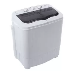 Compact Twin Tub Semi-automatic Washing Machine - Grey -Appliance Shop 0862010b 0422 46fd a8a0 152fec4a8a32