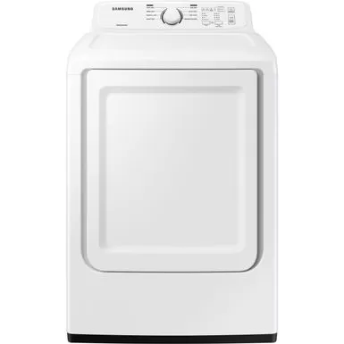 Samsung 7.2-Cu. Ft. Electric Dryer With Sensor Dry And 8 Drying Cycles, White 3 Samsung 7.2-Cu. Ft. Electric Dryer With Sensor Dry And 8 Drying Cycles, White