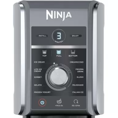 Ninja - CREAMi Deluxe 10-in-1 Ice Cream And Frozen Treat Maker - Silver 8 Ninja - CREAMi Deluxe 10-in-1 Ice Cream And Frozen Treat Maker - Silver - Image 6