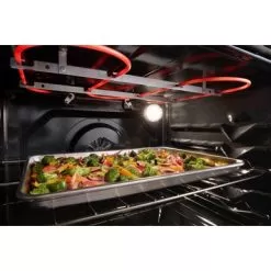 Whirlpool - 5.3 Cu. Ft. Freestanding Electric Convection Range With Air Fry - Stainless Steel -Appliance Shop 0aaf6ded 82b2 51ab 8b31 1c730205ad95