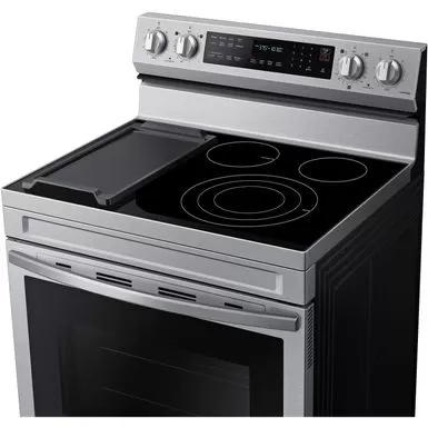 Samsung - 6.3 Cu. Ft. Freestanding Electric Convection+ Range With WiFi, No-Preheat Air Fry And Griddle - Stainless Steel 17 Samsung - 6.3 Cu. Ft. Freestanding Electric Convection+ Range With WiFi, No-Preheat Air Fry And Griddle - Stainless Steel - Image 15
