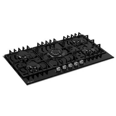 Built-in 36" Gas Cooktop - 5 Sealed Burners Cook Tops In Black - 36" 6 Built-in 36" Gas Cooktop - 5 Sealed Burners Cook Tops In Black - 36" - Image 4