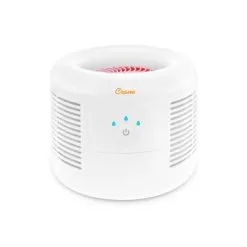 Crane HEPA Air Purifier With 3 Speed Settings For Rooms Up To 300 Sq. Ft. - White