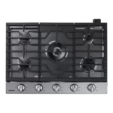 Samsung Ada 30" Stainless Steel Smart Gas Cooktop With Illuminated Knobs 12 Samsung Ada 30" Stainless Steel Smart Gas Cooktop With Illuminated Knobs - Image 10