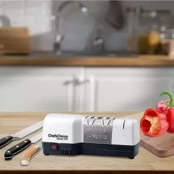 Chef'sChoice - Electric And Manual Hybrid Knife Sharpener - White -Appliance Shop 0bde1768 d450 5059 9385 0c9a8d918010
