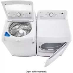 LG - 4.3 Cu. Ft. High-Efficiency Smart Top Load Washer With TurboDrum Technology - White -Appliance Shop 0c219069 4e8f 52a0 bb6d 668ecbc14cd9