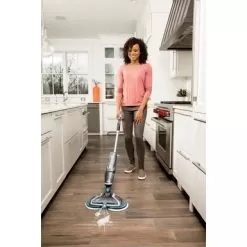 BISSELL - SpinWave Cordless Powered Mop - Titanium/Electric Blue -Appliance Shop 0c9ab8cd cc72 52b8 aeb3 f294aabef28d
