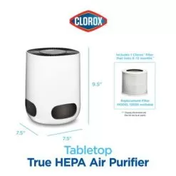 Clorox Tabletop Ture HEPA Air Purifier - White 23 Clorox Tabletop Ture HEPA Air Purifier - White -Appliance Shop 0cf2e9a3 d72f 4943 8075 6a9e376fc9b5