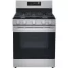 LG - 5.8 Cu. Ft. Smart Freestanding Gas True Convection Range With EasyClean And AirFry - Stainless Steel -Appliance Shop 0cf5d574 9adf 5d75 8560 eb4b0aed9001