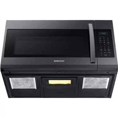 Samsung 1.9 Cu. Ft. Fingerprint Resistant Black Stainless Steel Over-The-Range Microwave With Sensor Cooking 6 Samsung 1.9 Cu. Ft. Fingerprint Resistant Black Stainless Steel Over-The-Range Microwave With Sensor Cooking - Image 4