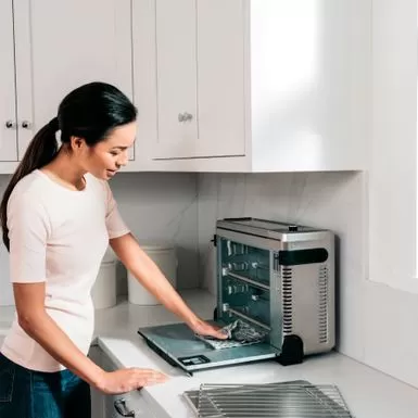 Ninja - Foodi 8-in-1 Digital Air Fry Oven, Toaster, Flip-Away Storage, Dehydrate, Keep Warm - Stainless Steel/Black 7 Ninja - Foodi 8-in-1 Digital Air Fry Oven, Toaster, Flip-Away Storage, Dehydrate, Keep Warm - Stainless Steel/Black - Image 5