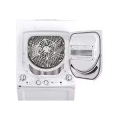 Ge Unitized Spacemaker 24" White Stack Washer With Electric Dryer -Appliance Shop 0e860eab 0705 4905 8232 61f891322348