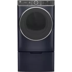 GE - 7.8 Cu. Ft. 12-Cycle Electric Dryer With Steam - Sapphire Blue 27 GE - 7.8 Cu. Ft. 12-Cycle Electric Dryer With Steam - Sapphire Blue -Appliance Shop 0eaffb05 2093 563e 866f cbbee0ce63ec