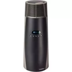 Lasko - 1500-Watt Full-Circle Warmth Ceramic Tower Space Heater With Remote Control - Black