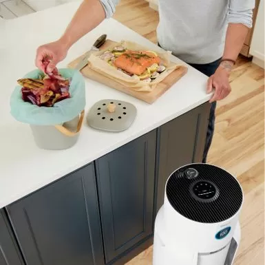 Shark - NeverChange Air Purifier MAX, 5-Year Filter Life, 1400 Sq. Ft - White 9 Shark - NeverChange Air Purifier MAX, 5-Year Filter Life, 1400 Sq. Ft - White - Image 7