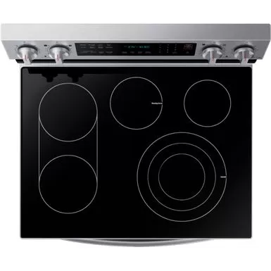 Samsung - 6.3 Cu. Ft. Freestanding Electric Convection+ Range With WiFi, No-Preheat Air Fry And Griddle - Stainless Steel 11 Samsung - 6.3 Cu. Ft. Freestanding Electric Convection+ Range With WiFi, No-Preheat Air Fry And Griddle - Stainless Steel - Image 9