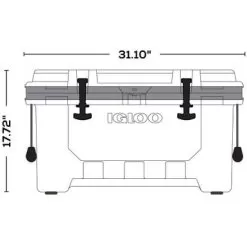Igloo - IMX 70 Quart Cooler - White -Appliance Shop 0f567e57 e80b 5730 b28e 034b0a022ca2