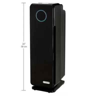 GermGuardian AC4300BPTCA Elite Pet Pure 22-inch 3-in-1 True HEPA Air Purifier Tower With UV Sanitizer And Odor Reduction - Black - Black 8 GermGuardian AC4300BPTCA Elite Pet Pure 22-inch 3-in-1 True HEPA Air Purifier Tower With UV Sanitizer And Odor Reduction - Black - Black - Image 6