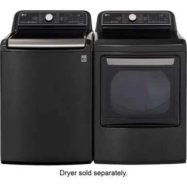 LG - 5.5 Cu. Ft. High-Efficiency Smart Top Load Washer With Steam And TurboWash3D Technology - Black Steel 12 LG - 5.5 Cu. Ft. High-Efficiency Smart Top Load Washer With Steam And TurboWash3D Technology - Black Steel - Image 10