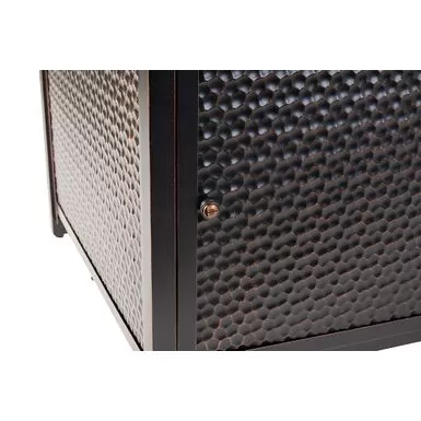 Fire Sense - Weyland Square LPG Fire Pit - Antique Bronze 11 Fire Sense - Weyland Square LPG Fire Pit - Antique Bronze - Image 9